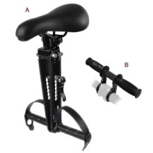 (B) Einfach zu montierender, vorne montierbarer Kindersitz für Mountainbikes