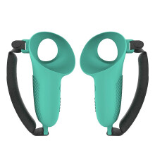 (Light green) Mjukt skyddande TPU-fodral med justerbar rem för Quest 3 Touch Controller VR-tillbehör