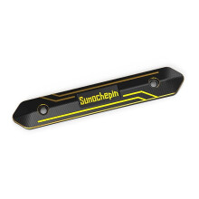 (Gold) Protection thermique de talon pour pot d'échappement de moto - Alliage d'aluminium