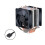 (C) 9CM 1/2 Fan CPU Cooler 4 Copper Tubes Luminous Desktop Compu Efficient Mobo 1