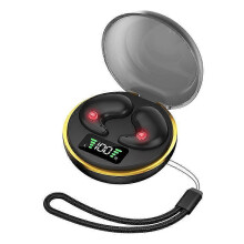 (Black) Écouteurs sans fil Bluetooth 5.3 TWS Sleep Invisible Earbuds NOUVEAU pour tous les téléphones