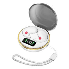 (White) Écouteurs sans fil Bluetooth 5.3 TWS Sleep Invisible Earbuds NOUVEAU pour tous les téléphones