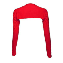 (Red) Mod Coffee Haut court musulman une pièce à manches longues et châle pour femme