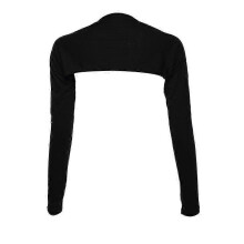 (Black) Mod Coffee Damski Muzułmański Jednoczęściowy Top z Długimi Rękawami na Ramię, Chustą Na Ramię, Krótkim Topem