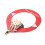(Red) Mini Donut Loop Antenna Set Blue SW 4-24MHz Red MW 500-2000kHz 1
