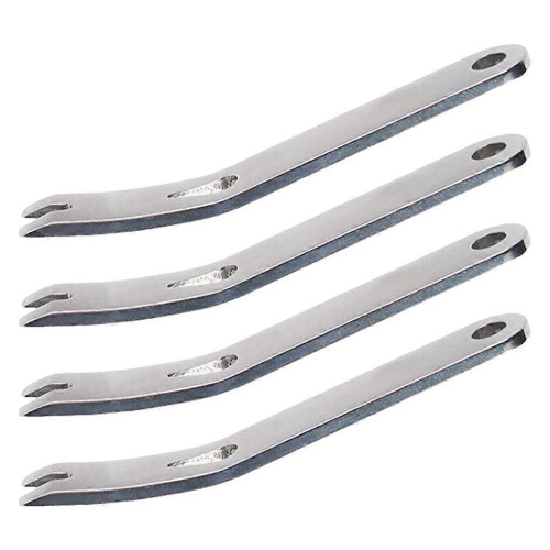 (4) Compact Titanium EDC Pry Bar Multifunctional Lightweight Pocket Tool Durable