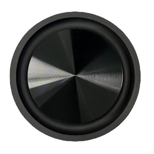 (Black) Reservedel för extra bas för passiv högtalare, baselement, horn, membran