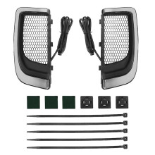 (Black) paire de clignotants LED modifiés pour grilles inférieures (mise à niveau)