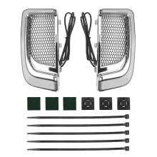 (Electroplating color) paire de clignotants LED modifiés pour grilles inférieures (mise à niveau)