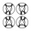 (Black Top) Anticollision Propeller Guard Bumper Ring Impact Protective Cover 1
