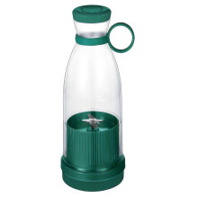 (Green) Mini extracteur de jus électrique rechargeable USB - Mixeur à fruits portable idéal pour les voyages, le bureau et la salle de sport