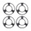 (Black Button) Kollisionsskydd för propellerskydd, stötfångarring, stötskydd 1