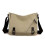 (Khaki) New Men's Classic Canvas Large Capacity Messenger Bag Convenient Shoulder 1