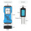 (Moisture content) Professional Soil Tester with Lcd Display Modbus Protocol pH EC NPK Humidity Temperature 5
