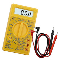 (Yellow) SYCHTV Multimeter VoltOhmMeter AutoRng NCV LiveTest Yellow VoltageResistanceContinuity