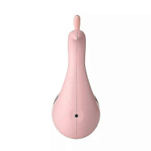 (pink) Lampe de bureau à projection de paon avec télécommande et chargement USB pour soirées à la maison