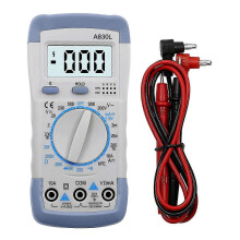 (White.) SYCHTV Multimeter VoltOhmMeter AutoRng NCV LiveTest Yellow VoltageResistanceContinuity