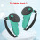 (White) Soft Protective TPU Case with Adjustable Strap for Quest 3 Touch Controller VR Accessories 4