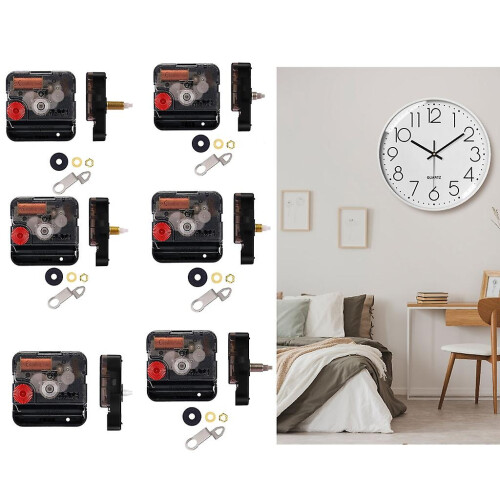 (Black, 4) Precision DIY Wall Clock Movement for Sun Seiko 12888 – Reliable Timekeeping Solution 2