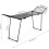 Étendoir à linge extensible, 27 m, pliable, noir 10