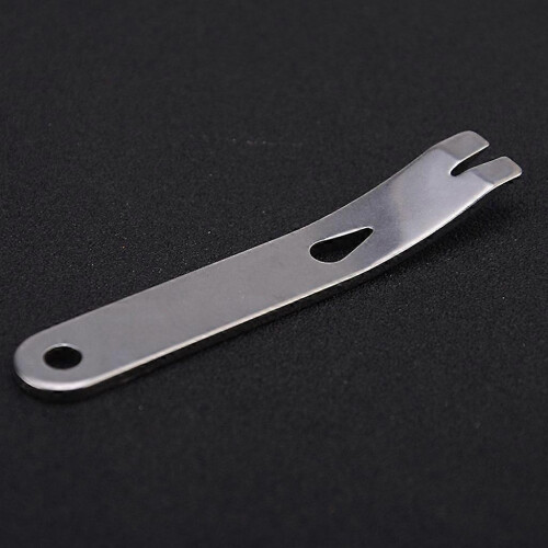 (4) Compact Titanium EDC Pry Bar Multifunctional Lightweight Pocket Tool Durable 1
