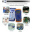 (Blue Yellow) SYCHTV Multimeter VoltOhmMeter AutoRng NCV LiveTest Yellow VoltageResistanceContinuity 2