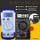 (Blue Yellow) SYCHTV Multimeter VoltOhmMeter AutoRng NCV LiveTest Yellow VoltageResistanceContinuity 4