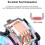 (C) 9CM 1/2 Fan CPU Cooler 4 Copper Tubes Luminous Desktop Compu Efficient Mobo 3