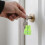 (Green, 1set) 10 Piece Reflective Keychain Safety Set Backpack Accessories Reflector A1Z8 2