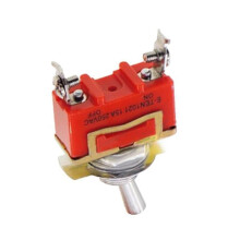 10PCS SPST DPDT 250V 15A E-TEN1021/1121/1122 Large Toggle Knob Switches C