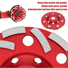 125mm Grinding Disc for Angle Grinder Bowl-Shaped Grinding Wheel for Concrete, Stone, and Masonry