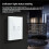 Interruptor de Parede Inteligente Tuya WiFi Matter Touch, 1, 2 ou 3 Interruptores Sem Fio, 220V UE, Compatível com Alexa e  Assistente. A 4