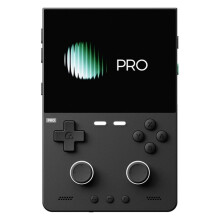 For TRIMUI BRICK PRO Retro Handheld Game Console Portable Video Player Linux System Open Source 3.95 Inch Games Black