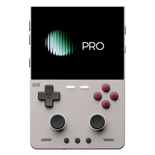 Pour Trimui BRICK PRO Console de Jeux Portable Rétro, Lecteur Vidéo, Système Linux Open Source, Écran 3,95 Pouces, Gris 1