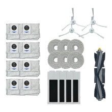 For T20 OMNI/T20/T20e/T20 Pro Spare Parts Main Side Brush Mop Cloth HEPA Filter Dust Bag Replacement Accessories 23PCS