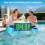 Solar Floating Pool Thermometer, IP68 Waterproof with Tether Easy-to-Read Digital LCD Display with Night Vision 4