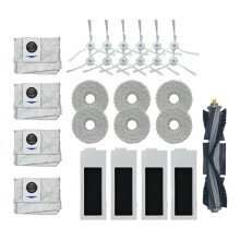 For T20 OMNI/T20/T20e/T20 Pro Spare Parts Main Side Brush Mop Cloth HEPA Filter Dust Bag Replacement Accessories 27PCS