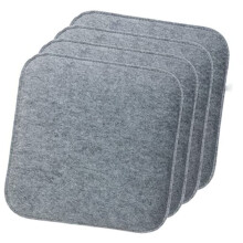 4pcs Chair Cushions - Non-Slip Dining Cafe Bistro Chair Pads for Home Work & Restaurant(13.7" X 13.7")