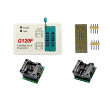 G120F Programmer Driver-Free SPI Flash Burner Ondersteunt 24XX 25XX 95XX 45XX BIOS-Chips met SOP8-Socket