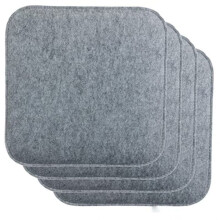 4pcs Chair Cushions - Non-Slip Dining Cafe Bistro Chair Pads for Home Work & Restaurant(13.7" X 13.7")