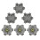 Shoe Spikes Replacements, 100pcs  Shoe Cleats with 2pcs T-Handle Spanners 5