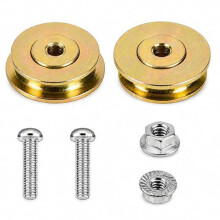 Cut-Off Flange Track Bearing Kit for Tapco Pro & Max Siding Brake 12334 Rollers, 12364 Screws, 10094 Lock Nuts