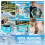Solar Floating Pool Thermometer, IP68 Waterproof with Tether Easy-to-Read Digital LCD Display with Night Vision 6