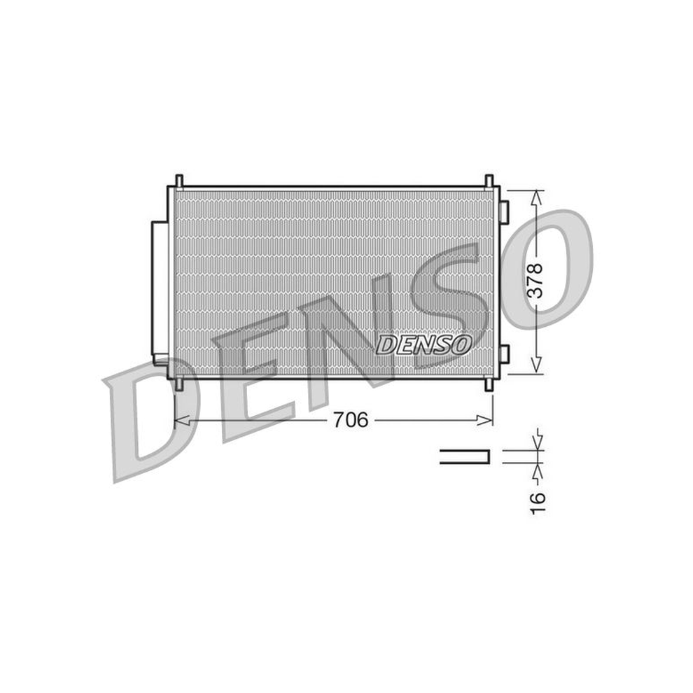 Air Con Condenser DCN40002 Denso AC Conditioning 80110SWAA01 80110SWWG01 - Image 13