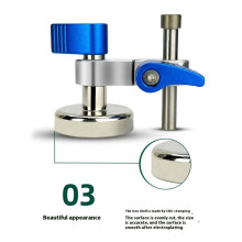 Magnet Locator Positioner CNC Workpiece Locator Auxiliary Parallel Magnetic Suction Auxiliary Vise Vice Self Centering