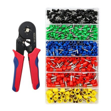 Crimper Plier HSC8 6-4 0.25-10mm ² for Ferrule Tubular Terminals Ferrule Crimping Clamp Set Wire Electrician Tool