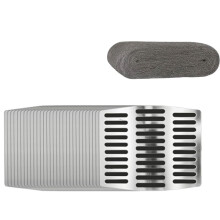 30pcs Stainless Steel Drain Strainer Mesh - Bendable Sewer Filter for Kitchen & Bathroom Sink, Prevents Clogs