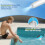 Solar Floating Pool Thermometer, IP68 Waterproof with Tether Easy-to-Read Digital LCD Display with Night Vision 5