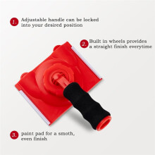 Corner Painting Tool Kit - Precise Edges Trim Roller Brush for Walls, Ceilings, Doors & Window Frames