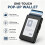 Automatic - Metal Card Holder Wallet - Large Capacity RFID Blocking Slim Card Case with Flip Design 4